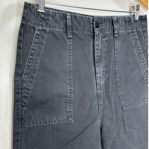 The Great The Ranger Pant | Cropped Wide Leg in Washed Black | Size 27 - Picture 5 of 9